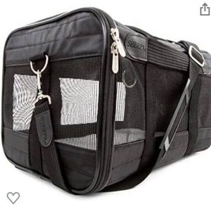 Sherpa original deluxe pet carrier, large, black